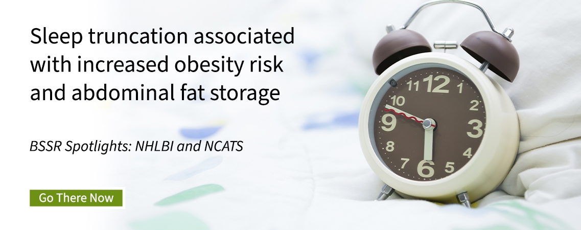 Sleep truncation associated with increased obesity risk and abdominal fat storage