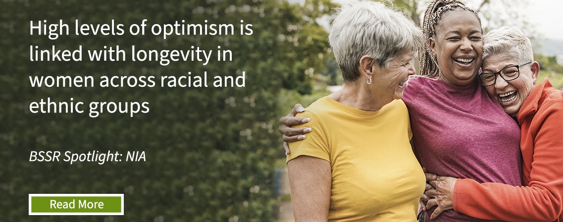 High levels of optimism is linked with longevity in women across racial and ethnic groups