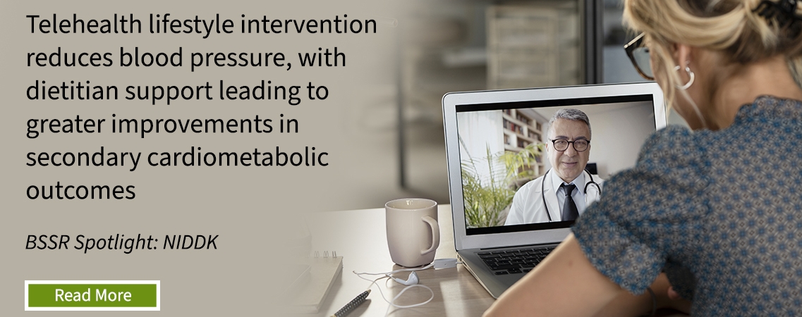 Telehealth lifestyle intervention reduces blood pressure, with dietitian support leading to greater improvements in secondary cardiometabolic outcomes