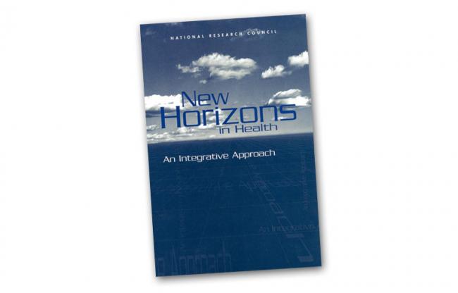 Report cover for “New Horizons in Health: An Integrative Approach,” published by the National Research Council