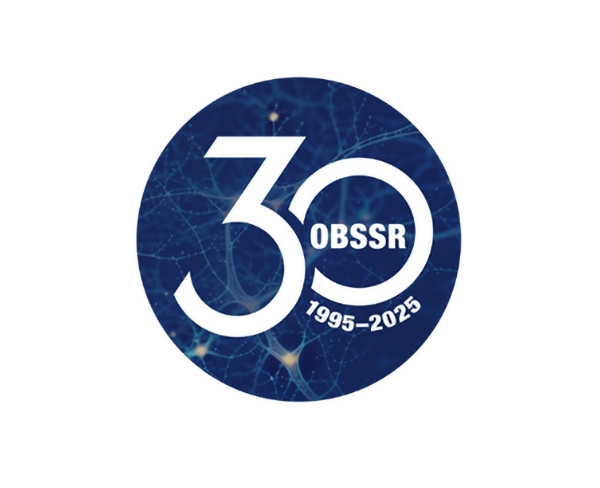 OBSSR 30th annniversary logo.