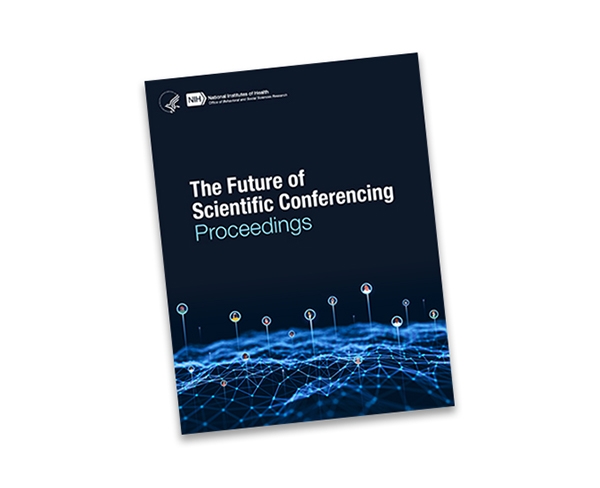 Cover of The Future of Scientific Conferencing: Proceedings.